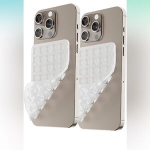 5for$10 Two Sticky Phone Grip, Shower Mirror Phone Mount Suction Cup Phone Mount